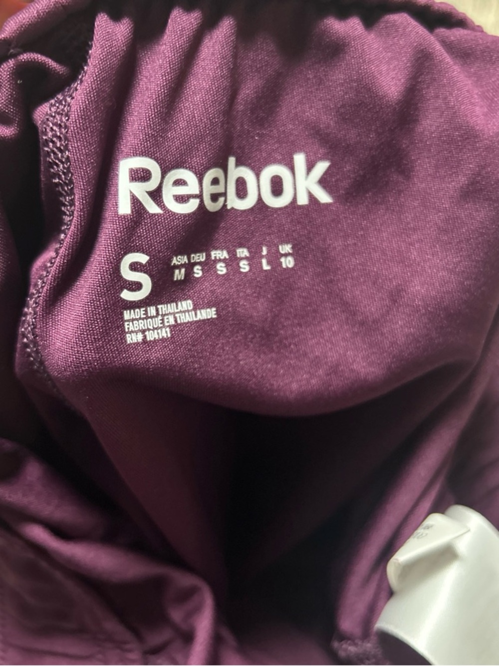 Reebok SpeedWick Women’s 7” Training Shorts Athletic Pacific Purple Size Small - Picture 5 of 5